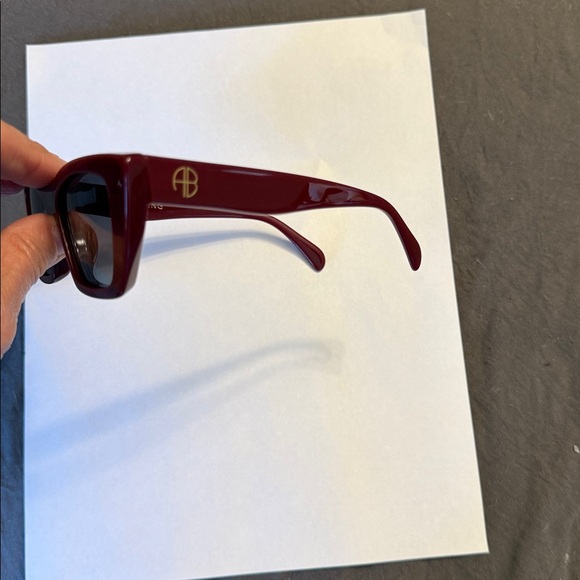 Anine Bing sunglasses burgundy/blue tint - Picture 2 of 7